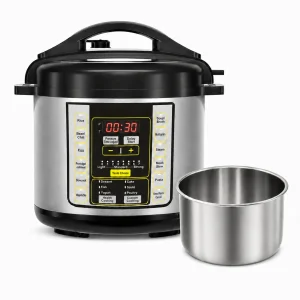 Electric Pressure Cooker 6 Qt