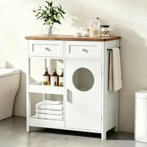Laundry Hamper Cabinet